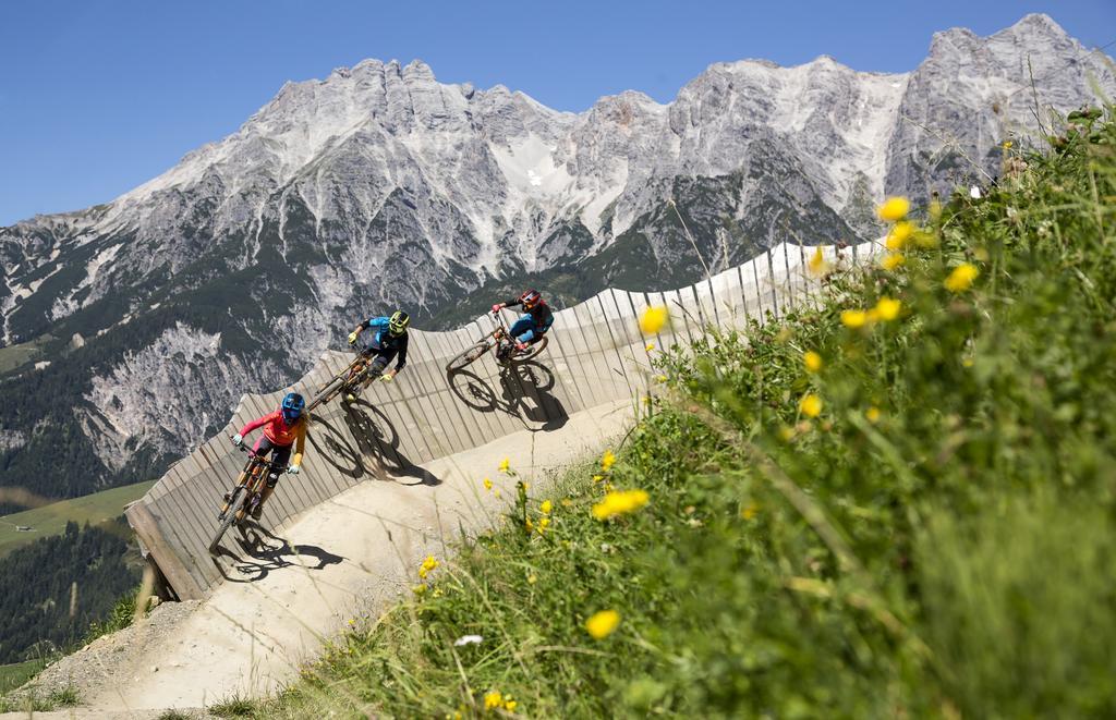 Gasthof Brentwirt Vendégház Leogang Kültér fotó